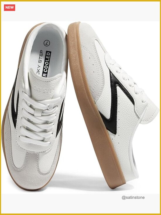 Shoes - Slip On Mule Sneakers with Removable Cushion Insole - Non-Slip Outsole
